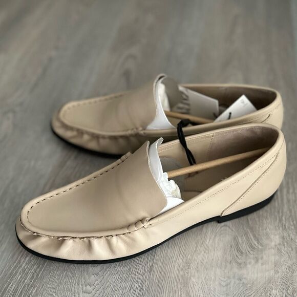 Zara Genuine Leather Loafers New - Picture 4 of 10
